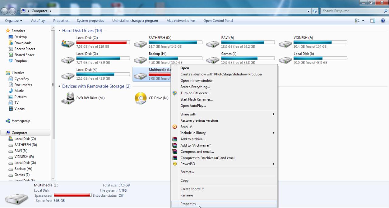 How to protect or restrict access to drive or folder for particular